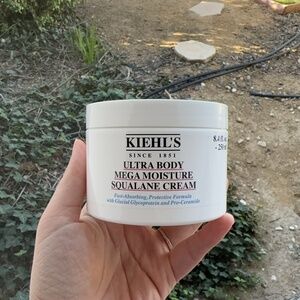 Kiehl’s Ultra BODY MEGA MOISTURE Squalane Cream 8.4 oz / 250mL Sealed NEW